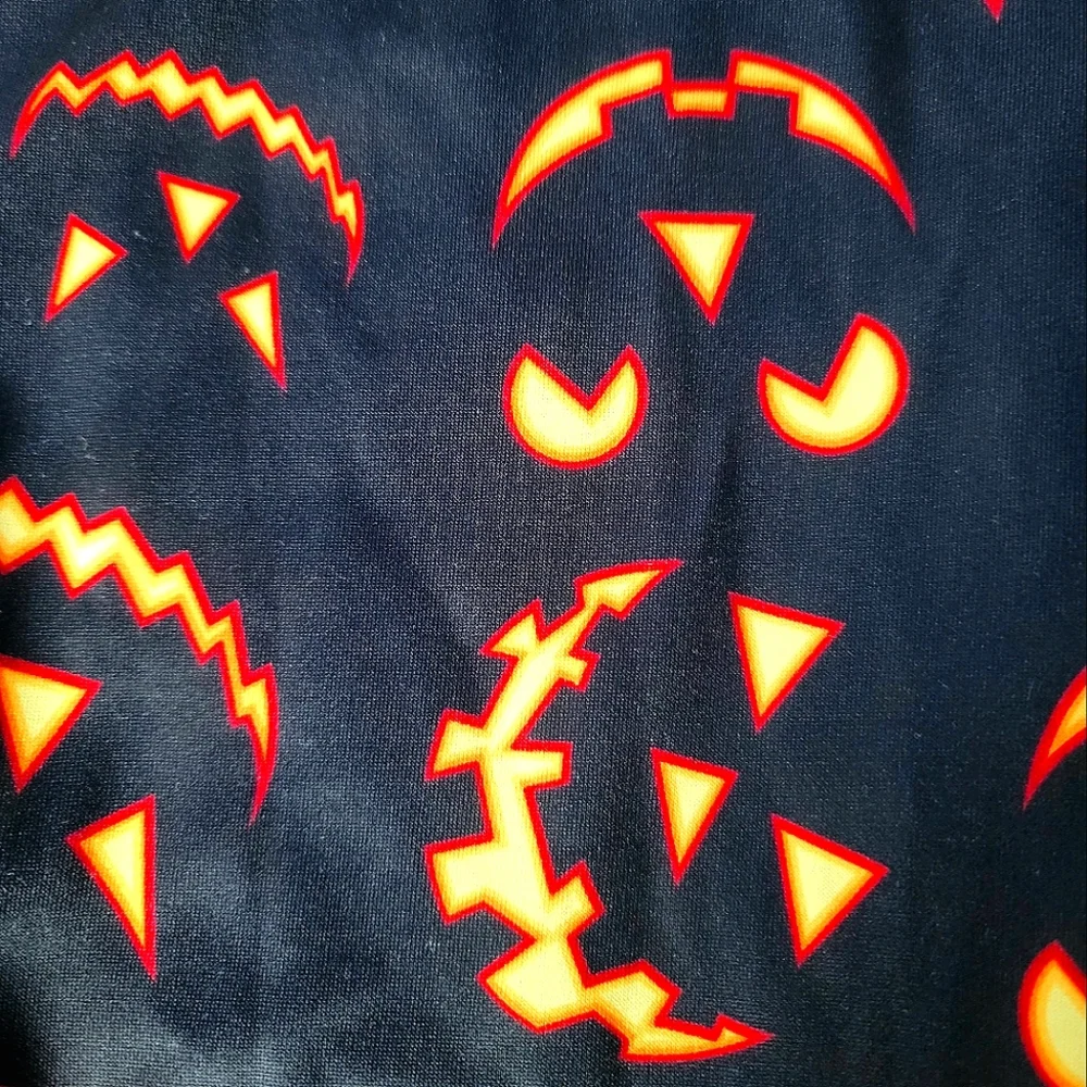 Modern Lux Pumpkin Leggings Womens S - Picture 3 of 4